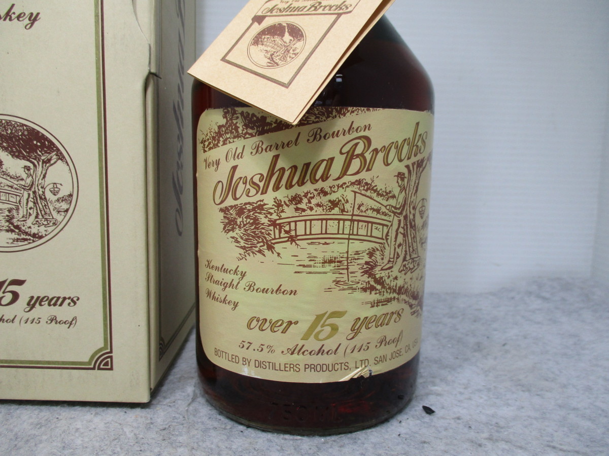 BOURBON バーボン ジョシュアブルックス 16年 57.5度 蒸留所閉鎖