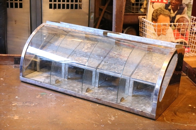 人気，100%新品】 【y5757】②◇駄菓子屋/ガラスケース/完全出し子