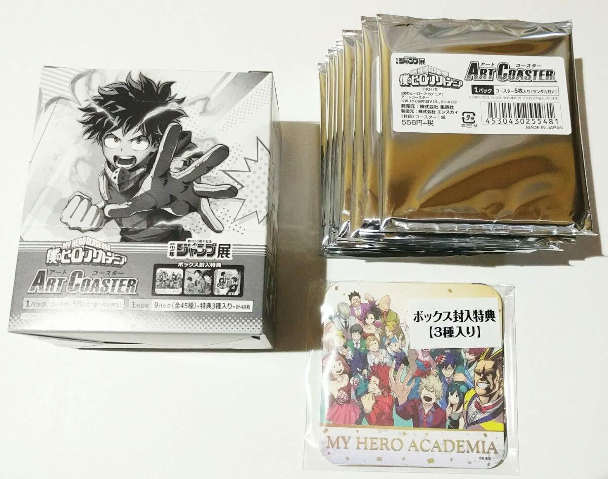 ヒロアカ】 WJ50周年展VOL.3 僕のヒーローアカデミア 複製原画 10傑