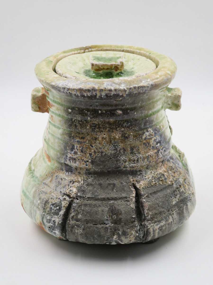 ◇茶道具◇ 伊賀焼 井村侊生 耳付水指 ◇茶道具◇ 伊賀焼 井村侊生 耳