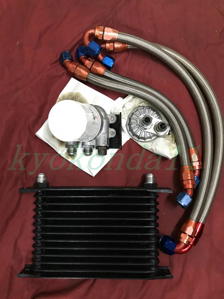 AE86 HKS オイルクーラーエレメント移設 セット