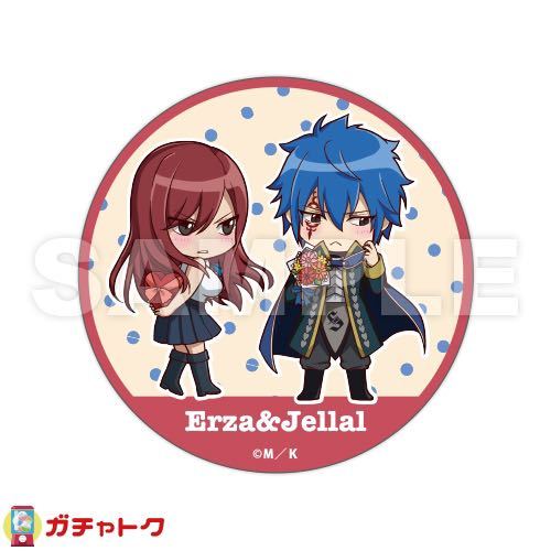 Fairy Tail コースター3枚セット ジェラール エルザ ウェンディ Fairy