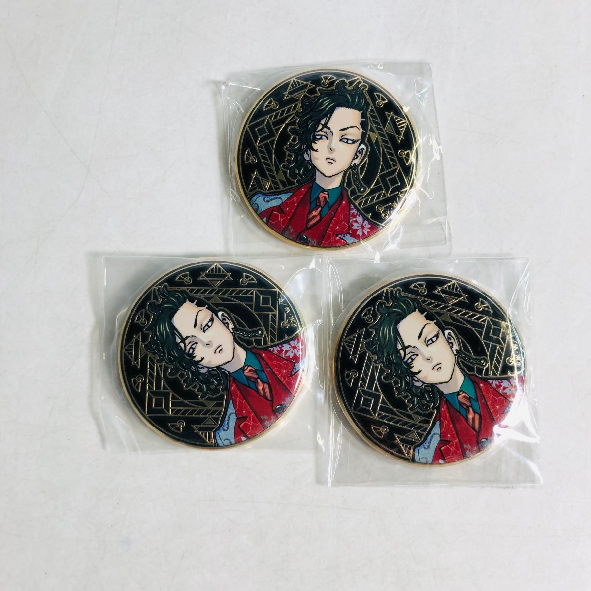 東京リベンジャーズ 佐野万次郎 原画展 アルティメタル 缶バ