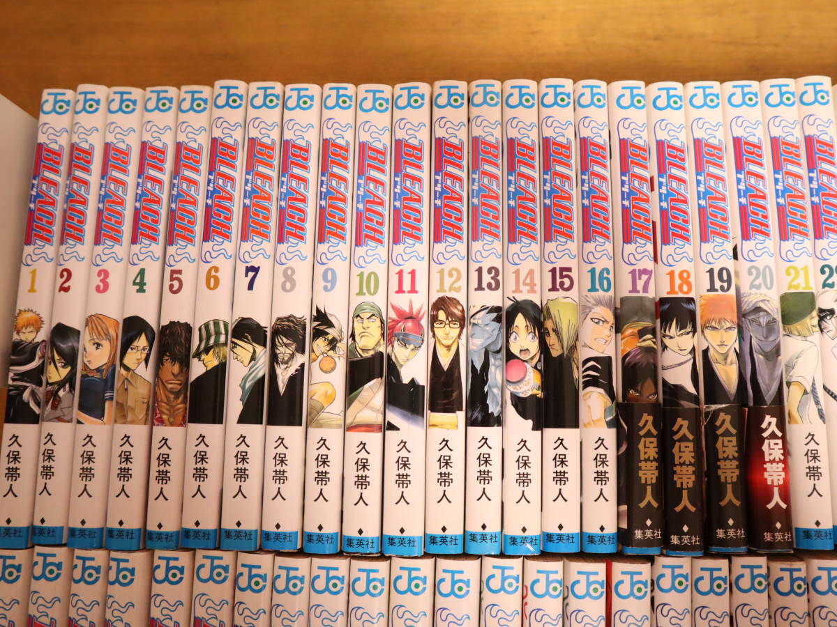 BLEACH74巻セット＋4冊 久保帯人 BLEACH ブリーチ 全74巻+関連本