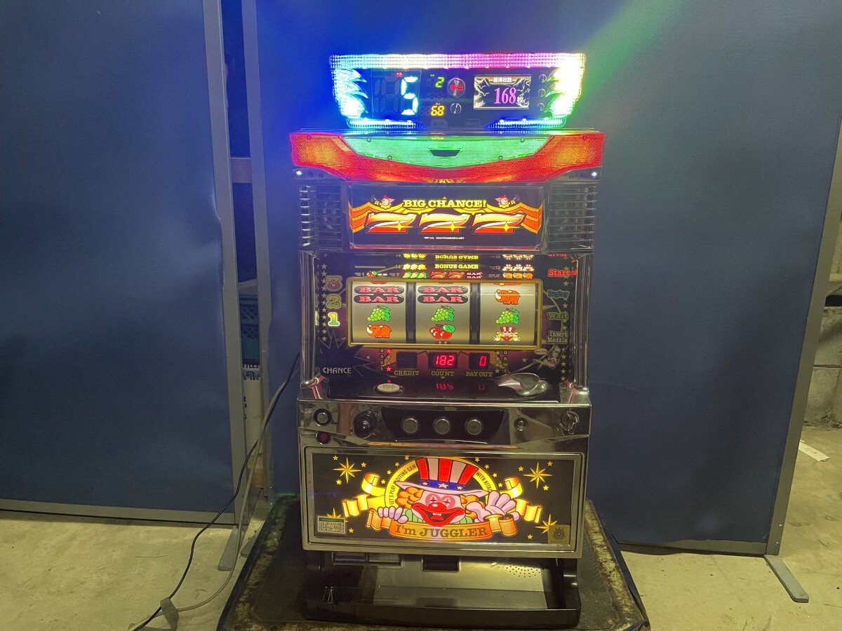 送料込】アイムジャグラーEX-TP グリーンパネル パチスロ 実機 引取可