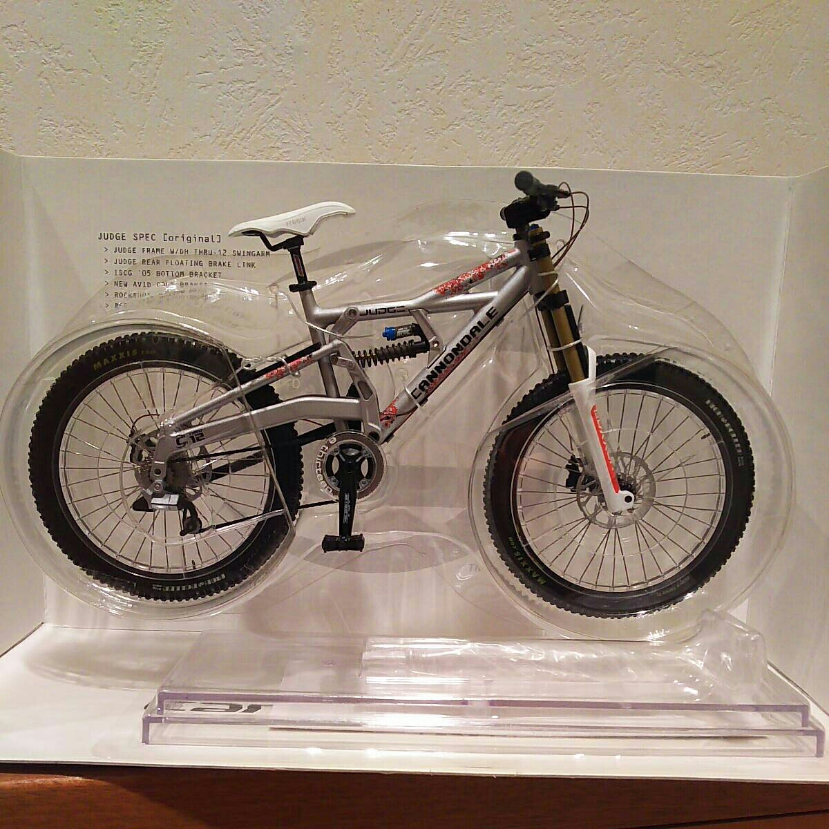 ミニチュアサイクル・キャノンデール ジャッジ DH