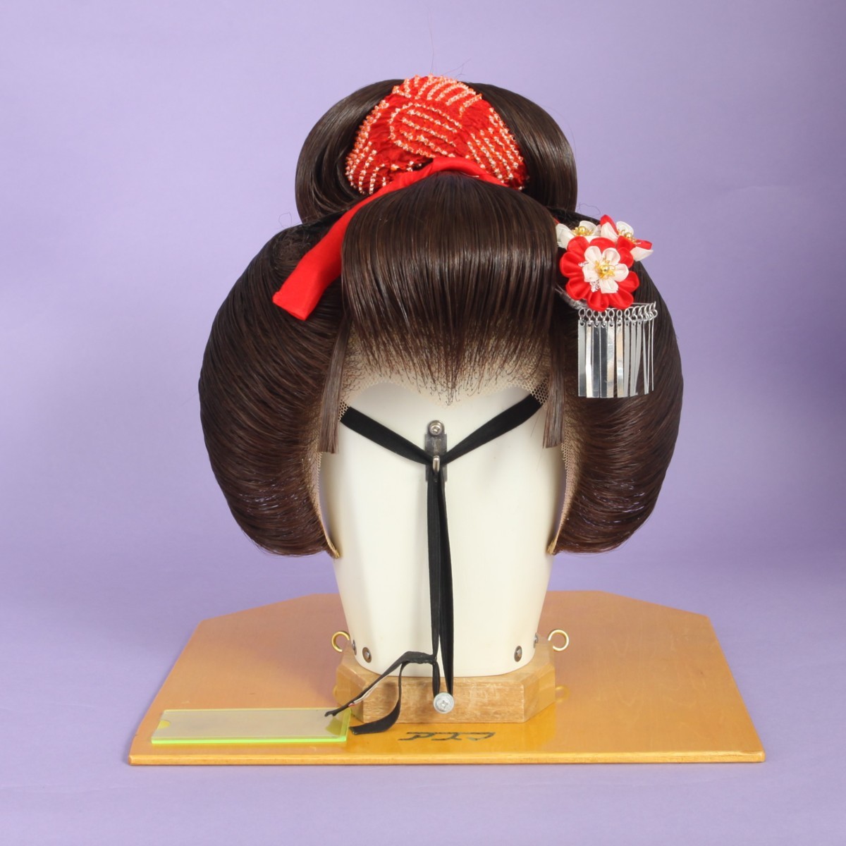 ファッション 日本舞踊かつら 日本舞踊 かつら合わせに行ってきました