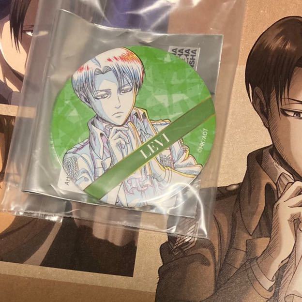 進撃の巨人 wit 缶バッジ リヴァイ 進撃の巨人 リヴァイ WIT STUDIO 缶