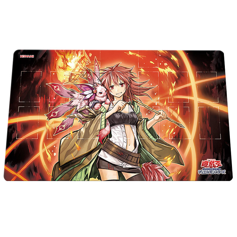 遊戯王 プレイマット アジアYOT 霊使い ヒータ ウィン プレイマット(24