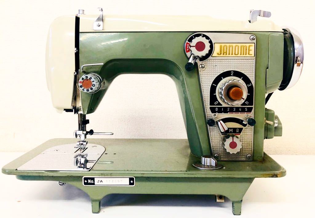 昭和レトロ】ジャノメミシン FZ-560型 ジャノメカム24個付属版