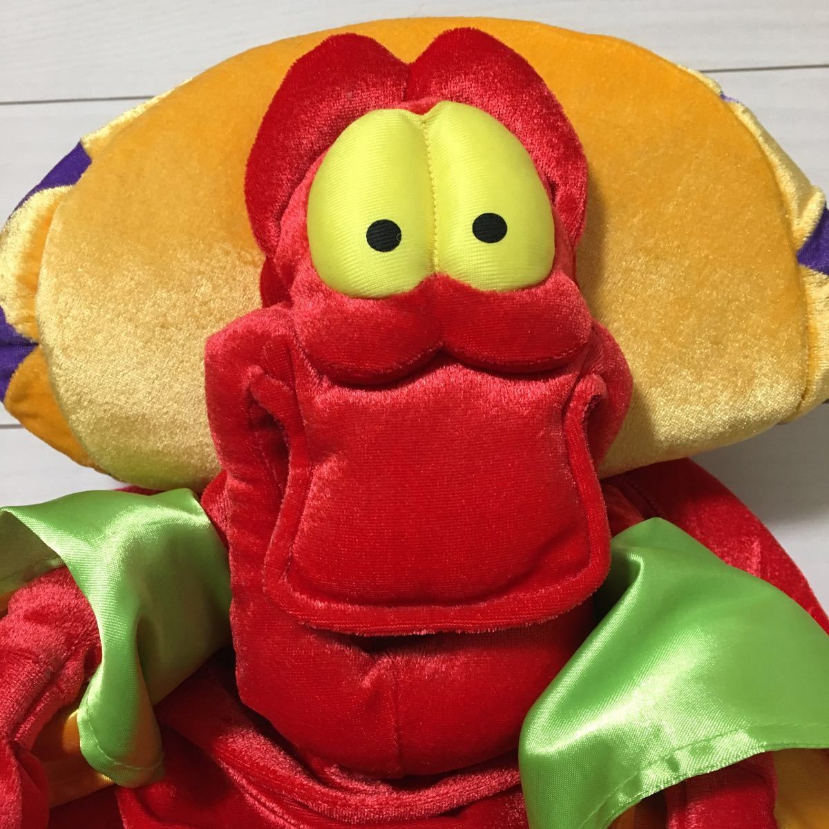 ディズニーシー セバスチャン ファンキャップ 帽子 リトルマーメイド レア