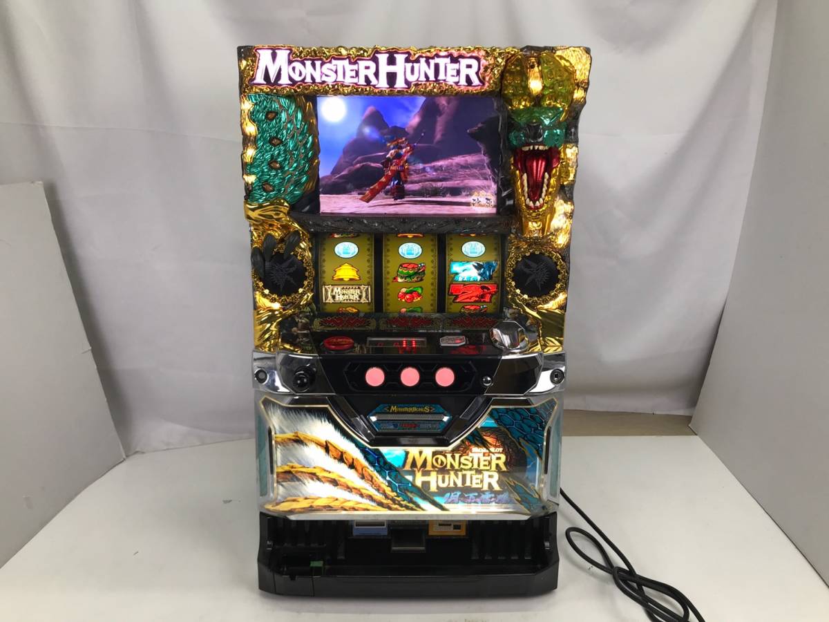モンスターハンター 月下雷鳴 パチスロ 5号機 スロット実機 スロット