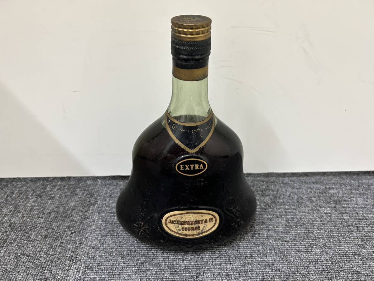 未開栓 Jas Hennessy EXTRA 700ml グリーンボトル 未開栓 Jas Hennessy