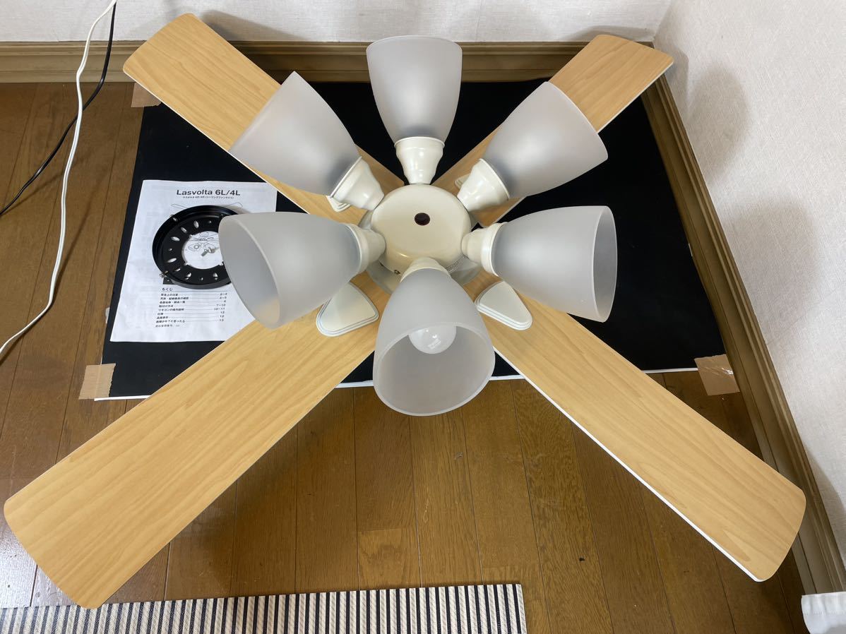 F1963【未開封】 LOWYA 照明器具 ラスボルタ 6灯 F1963【未開封