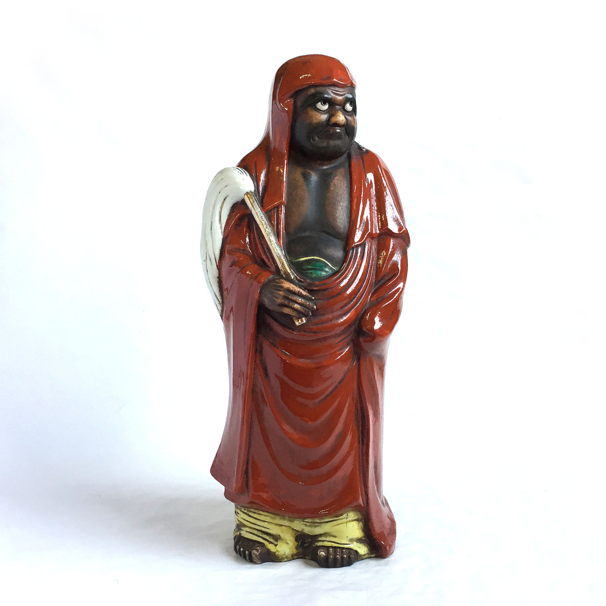 骨董品 時代物 達磨大師 陶藝置物 骨董品 時代物 達磨大師 陶藝置物