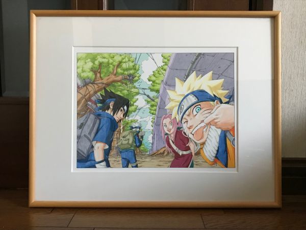 ROAD OF NARUTO アニメ20周年記念 複製原画風セット 4種 ROAD OF