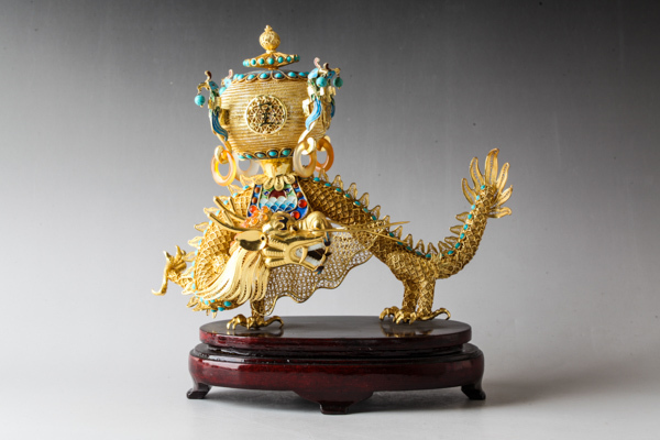 石材彫 龍 彫刻 置物 台座 魔除風水 開運 金運 骨董 美術 アンティーク