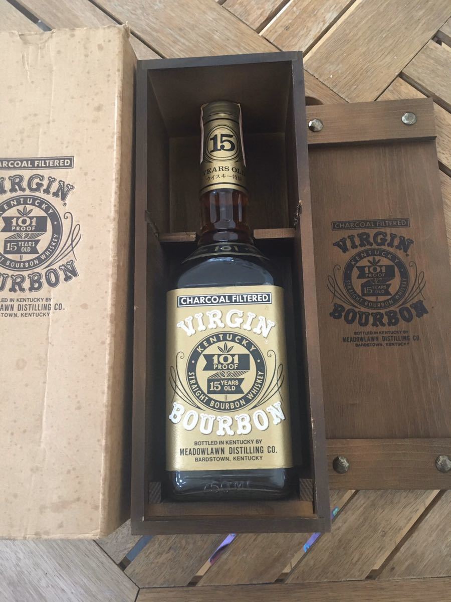 Virgin Bourbon ヴァージンバーボン7年 バーボンウイスキー 終売