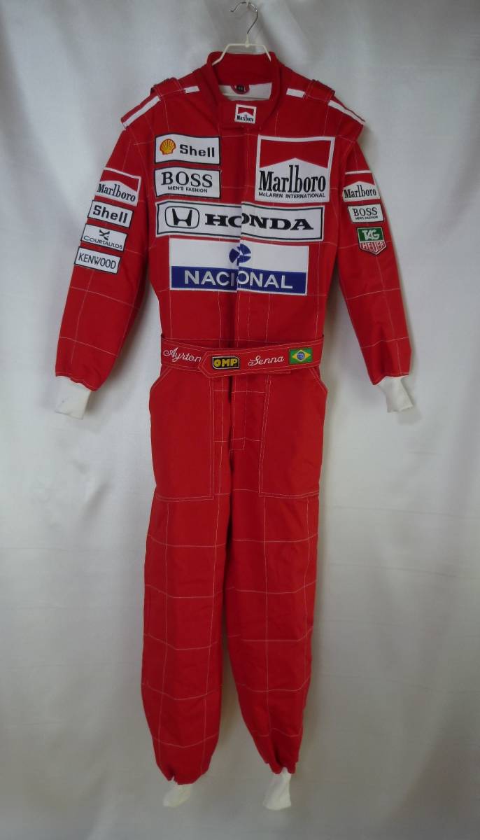 アイルトン・セナ 1989年 実使用レーシングスーツピース