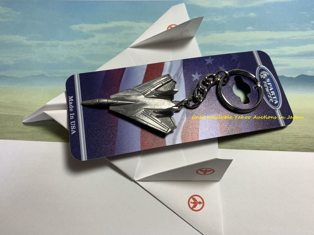 F-14 戦闘機フライトタグ キーホルダー アメリカ海軍 飛行機 TOPGUN