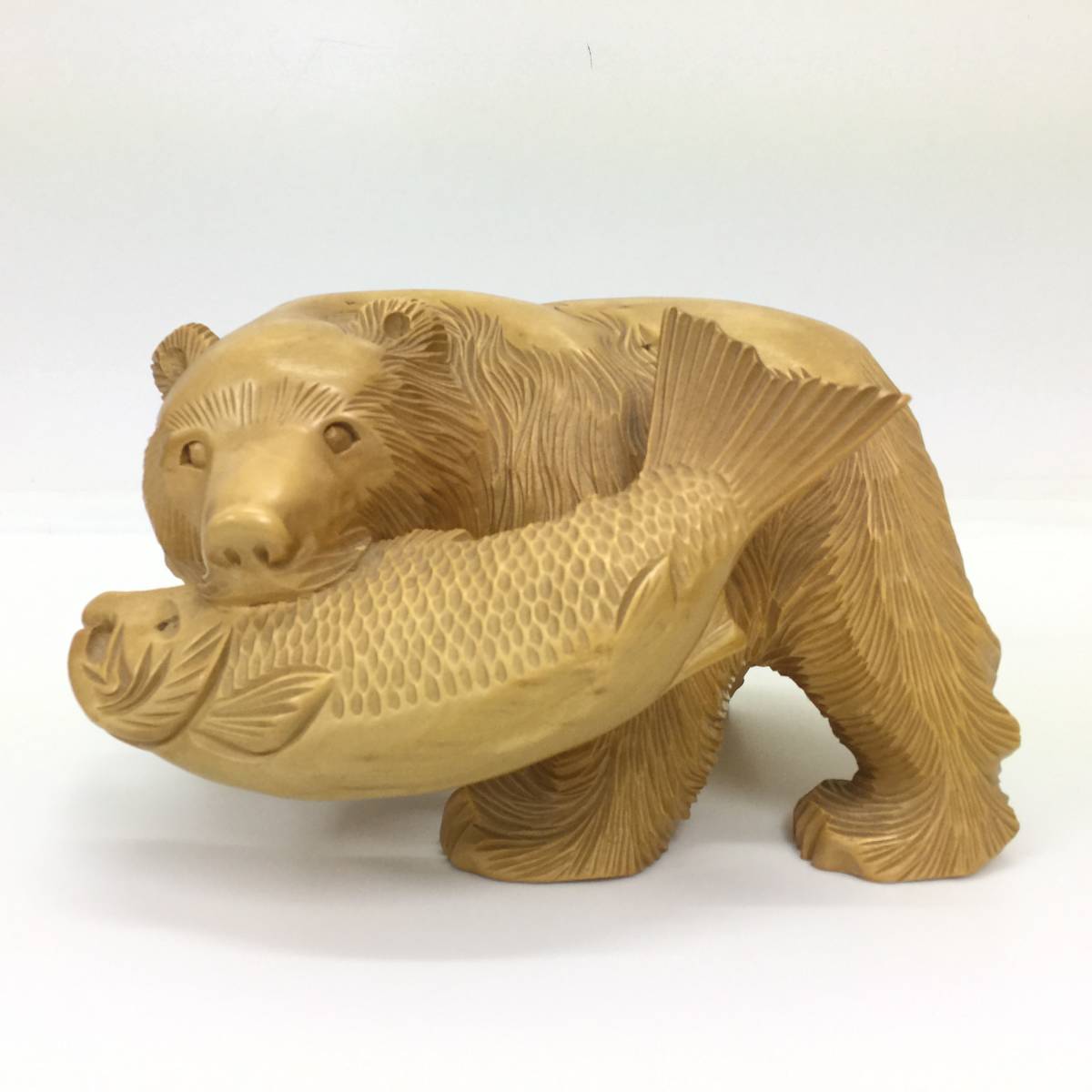 北海道 アイヌ 熊 熊の木彫り 彫刻 民芸 骨董 アンティーク