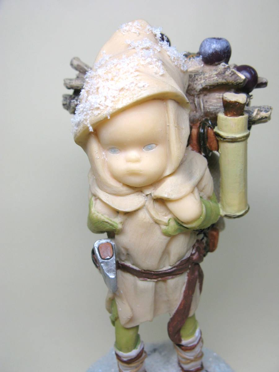 与勇輝 森の妖精 ニングル チュチュ コロボックル 陶器人形 フィギュ