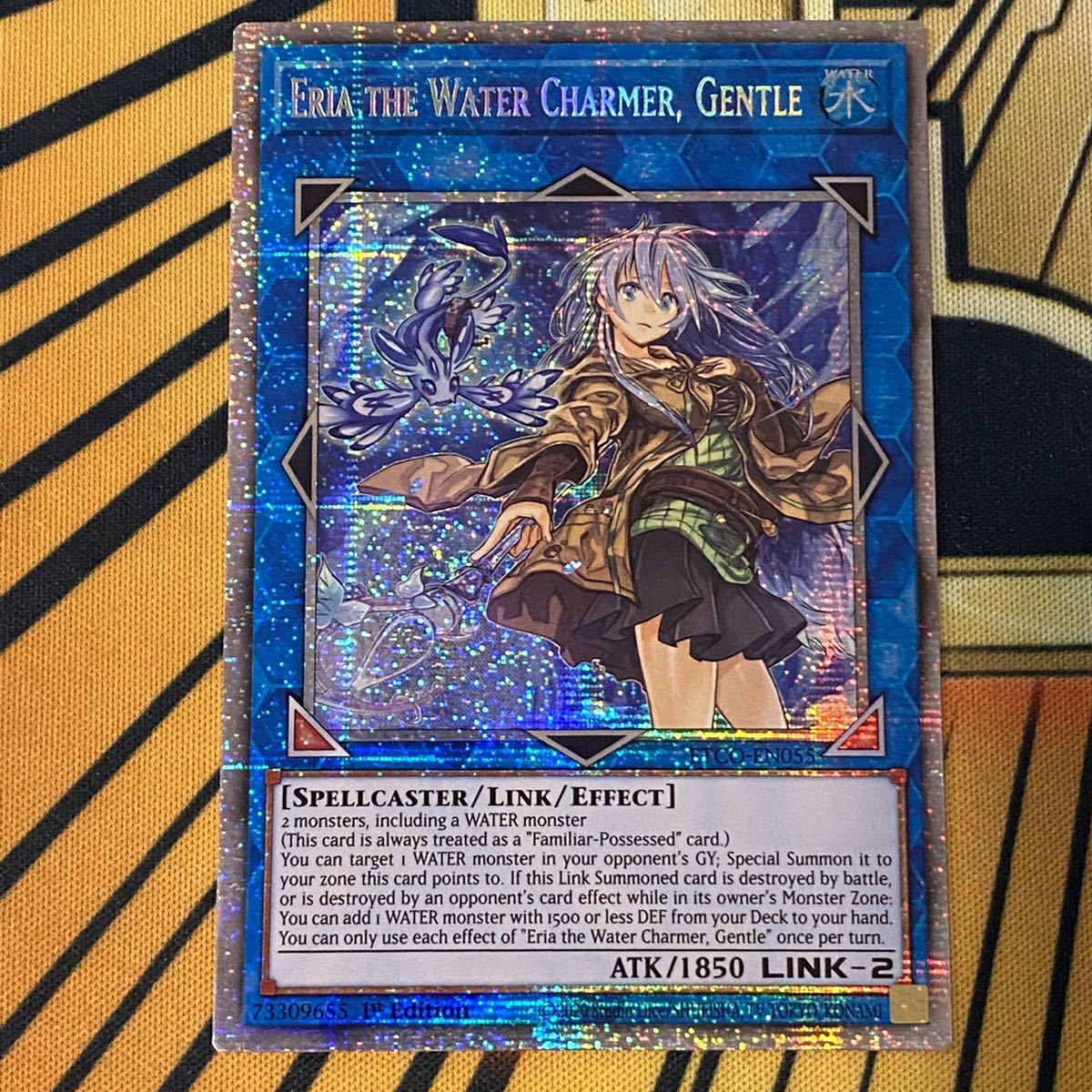 遊戯王カード 清冽の水霊使いエリア 20TH SEC PSA10 遊戯王 清冽の水霊