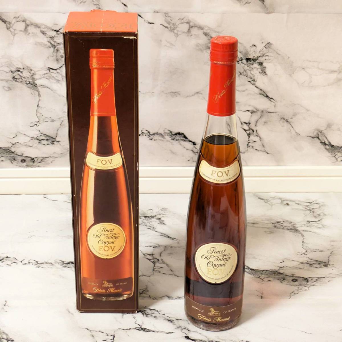 未開栓 F.O.V Finest Old Vintage Cognac ファイネスト オールド