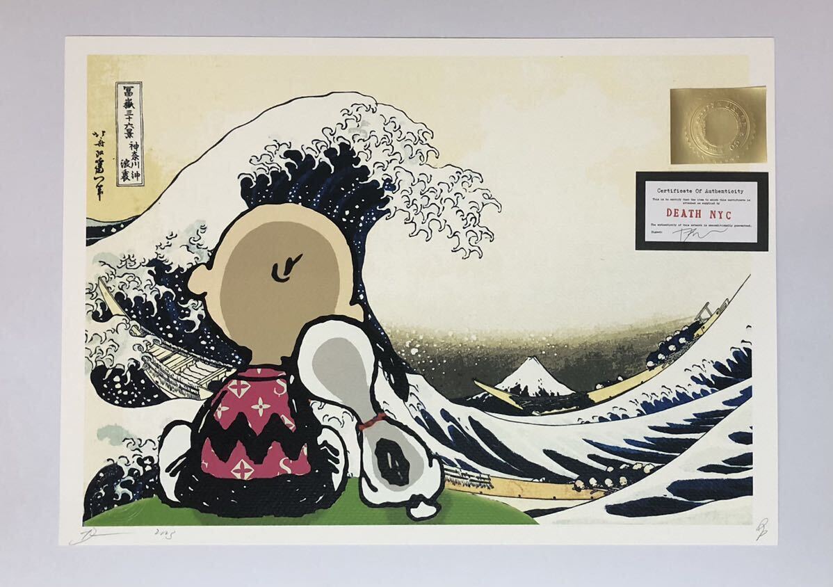 DEATH NYC 世界限定100枚 アートポスター 奈良美智/草間彌生