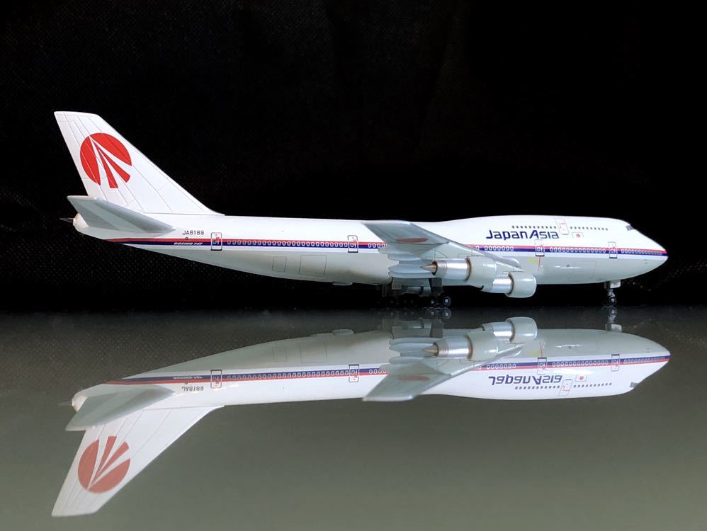 747-300 JAA 日本アジア航空 JA8189 1/250 ※プラ製 Dragon Models 1:400