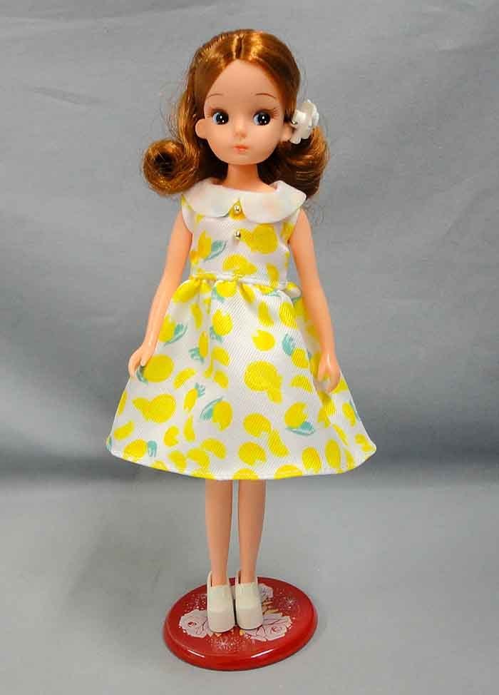 タカラ 2代目リカちゃん 中期 かわいいリカちゃん(黄色箱) かわいい