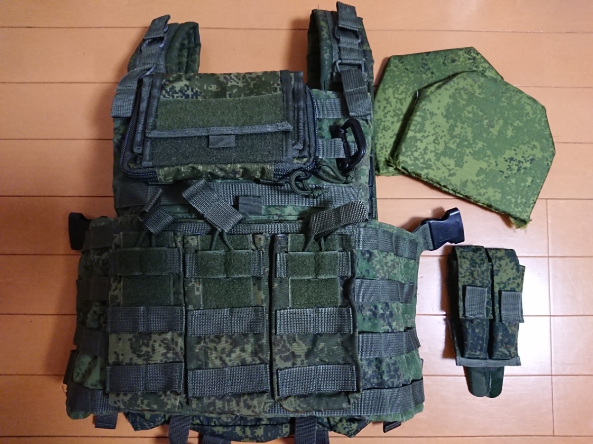 実物ロシア軍6b46プレートキャリア