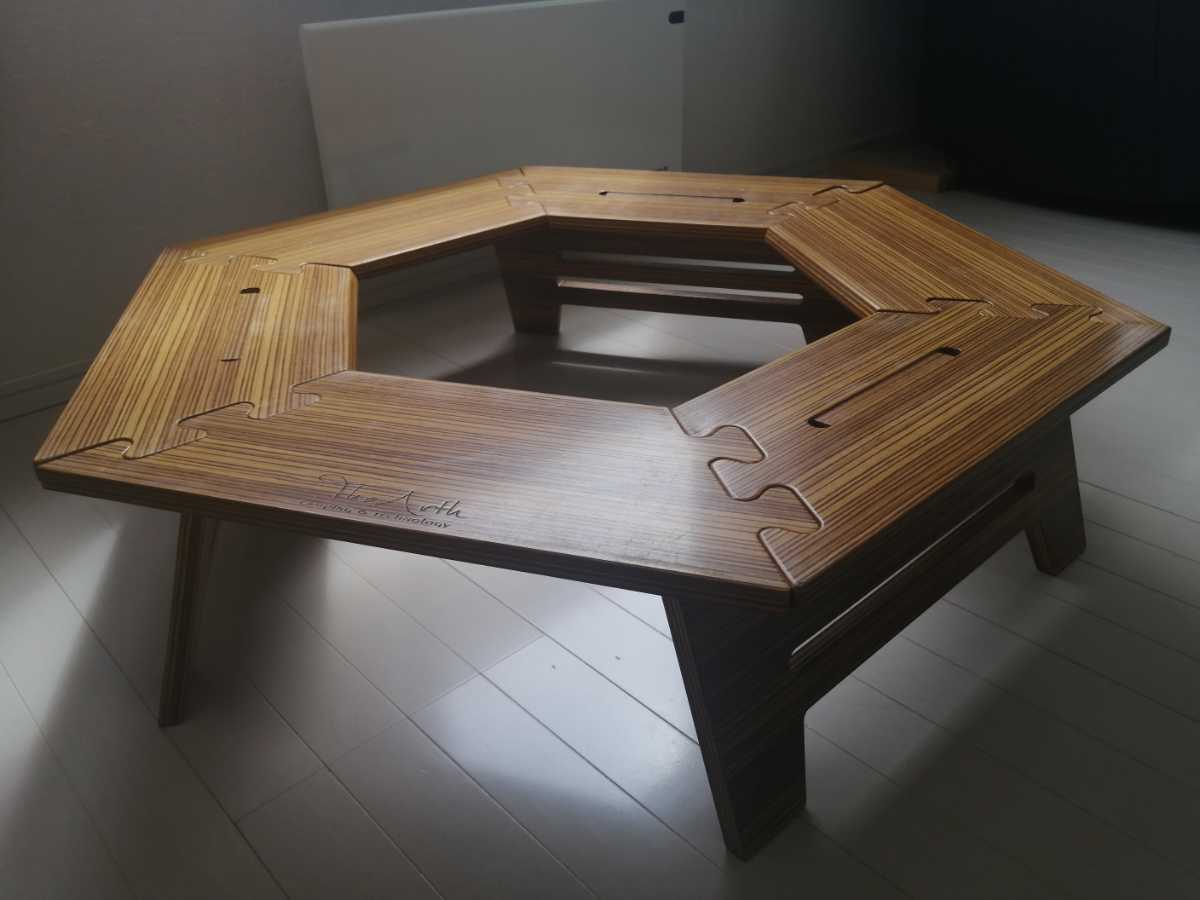 新品未使用 ヘキ次郎 ヘキ美 the arth ヘキサテーブル セット販売