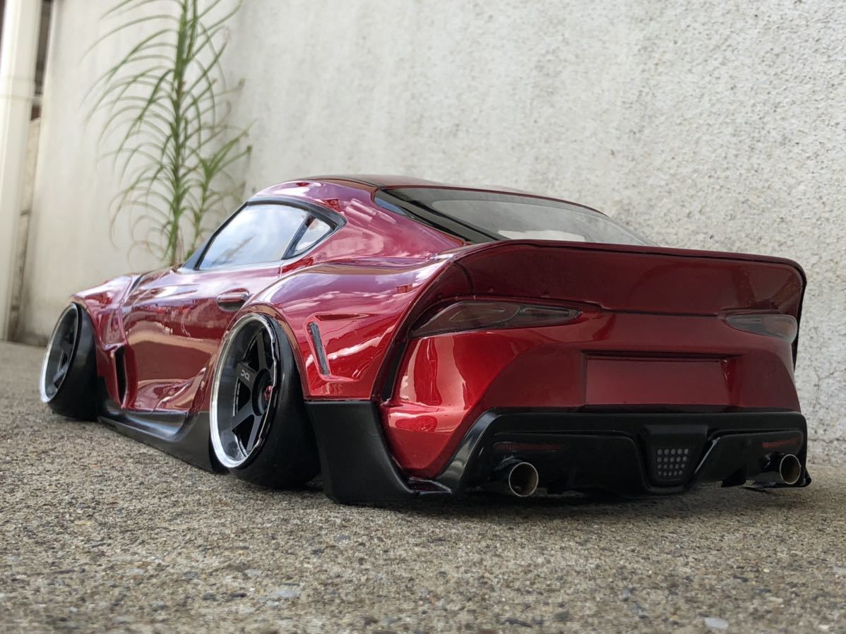 ADDICTIONリアルグレードボディ GRスープラ ラジコンボディ