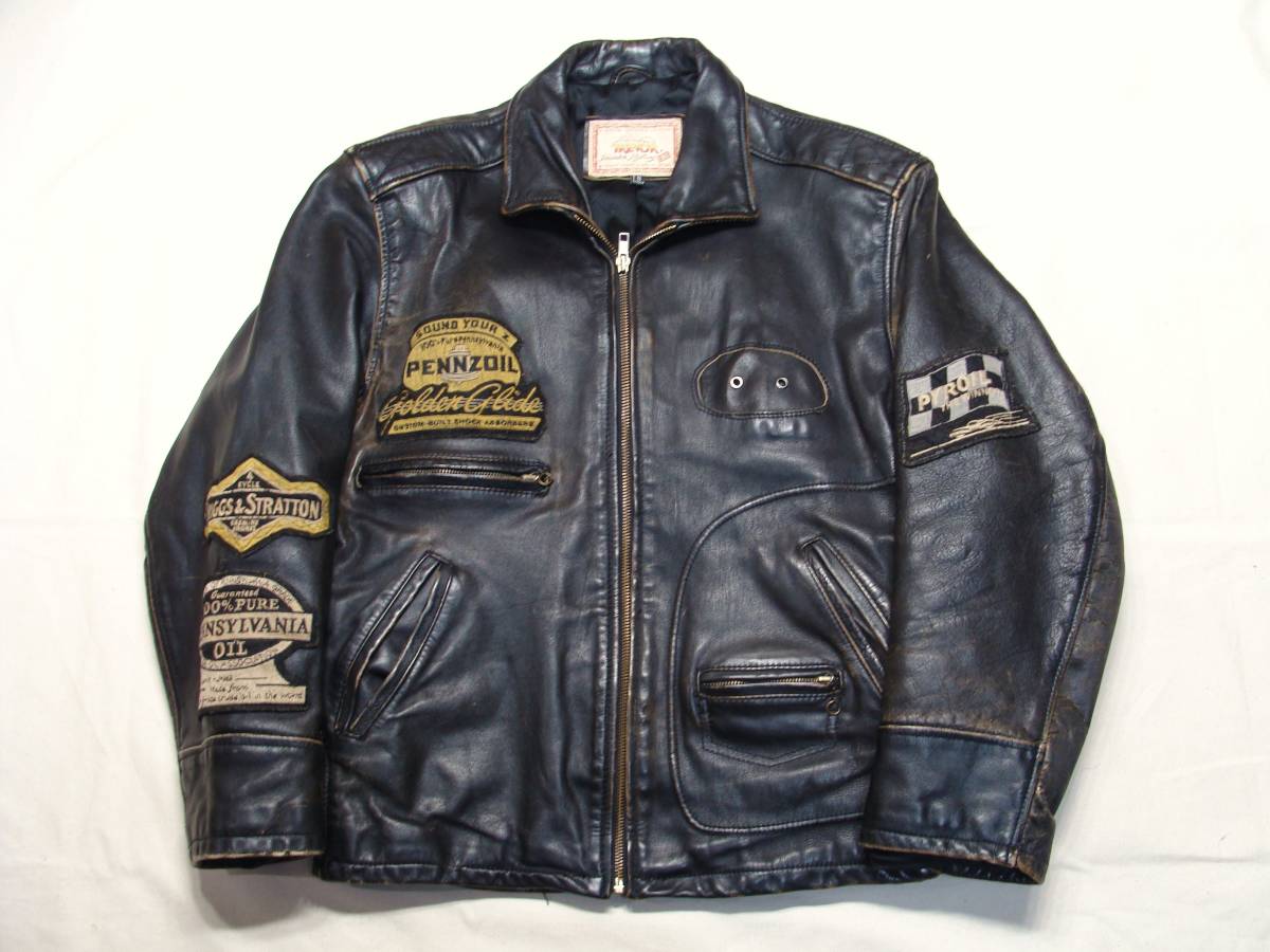 Lee TREVOR ビンテージレザージャケット Lee TREVOR リートレヴォー