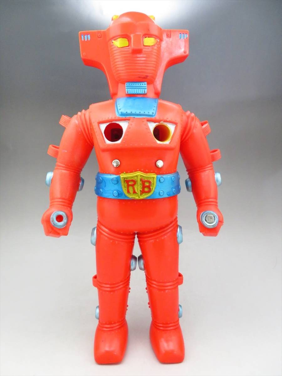 ブルマァク レッドバロン ミニソフビ 赤 当時物 ビンテージ 特撮 2026