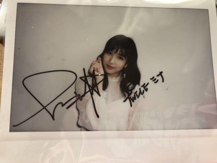 ミナ 直筆サイン チェキ THISISFOR ミナ 直筆サイン チェキ THISISFOR