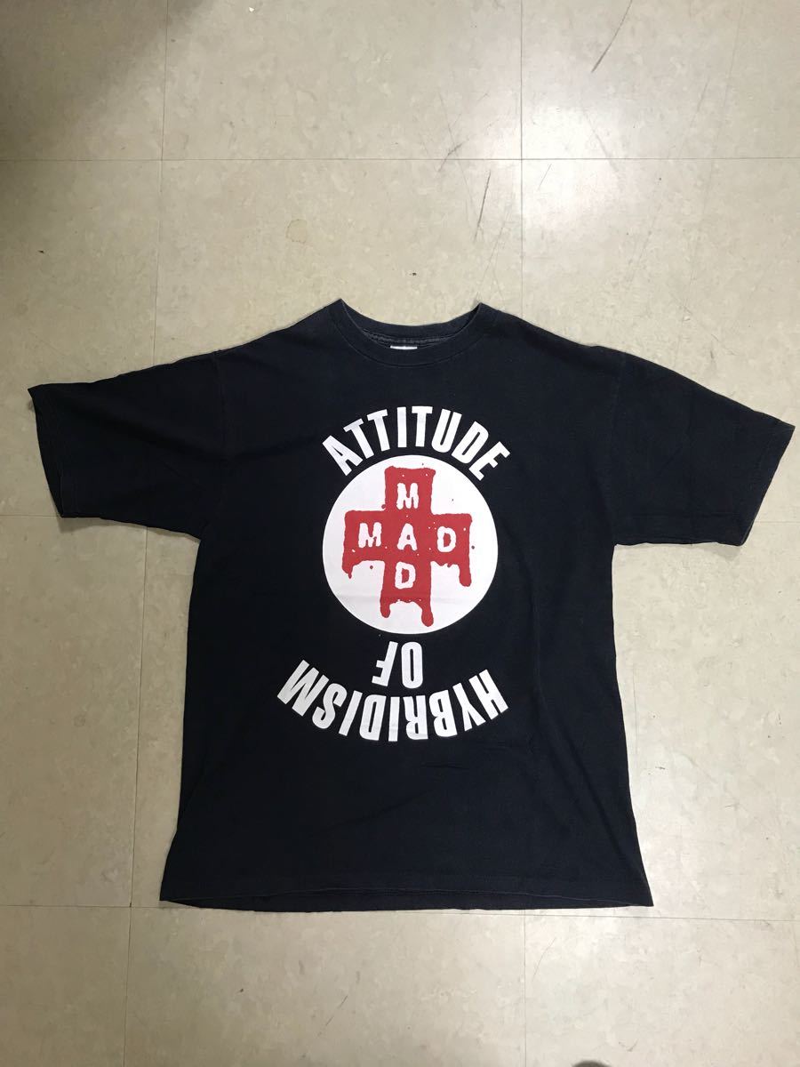 MAD CAPSULE MARKETS ブラックサイボーン Tシャツ Sサイズ MAD CAPSULE