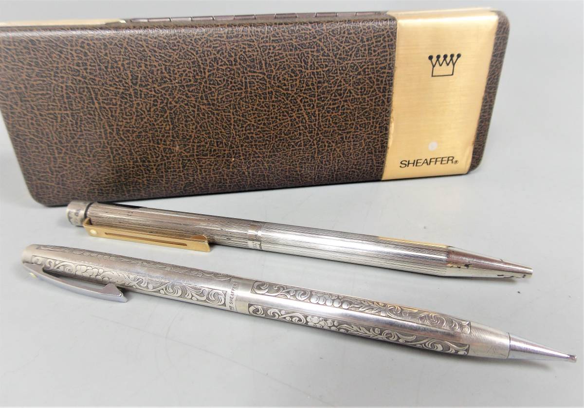純銀 スターリングシルバーSHEAFFER ボールペン 受験御守り