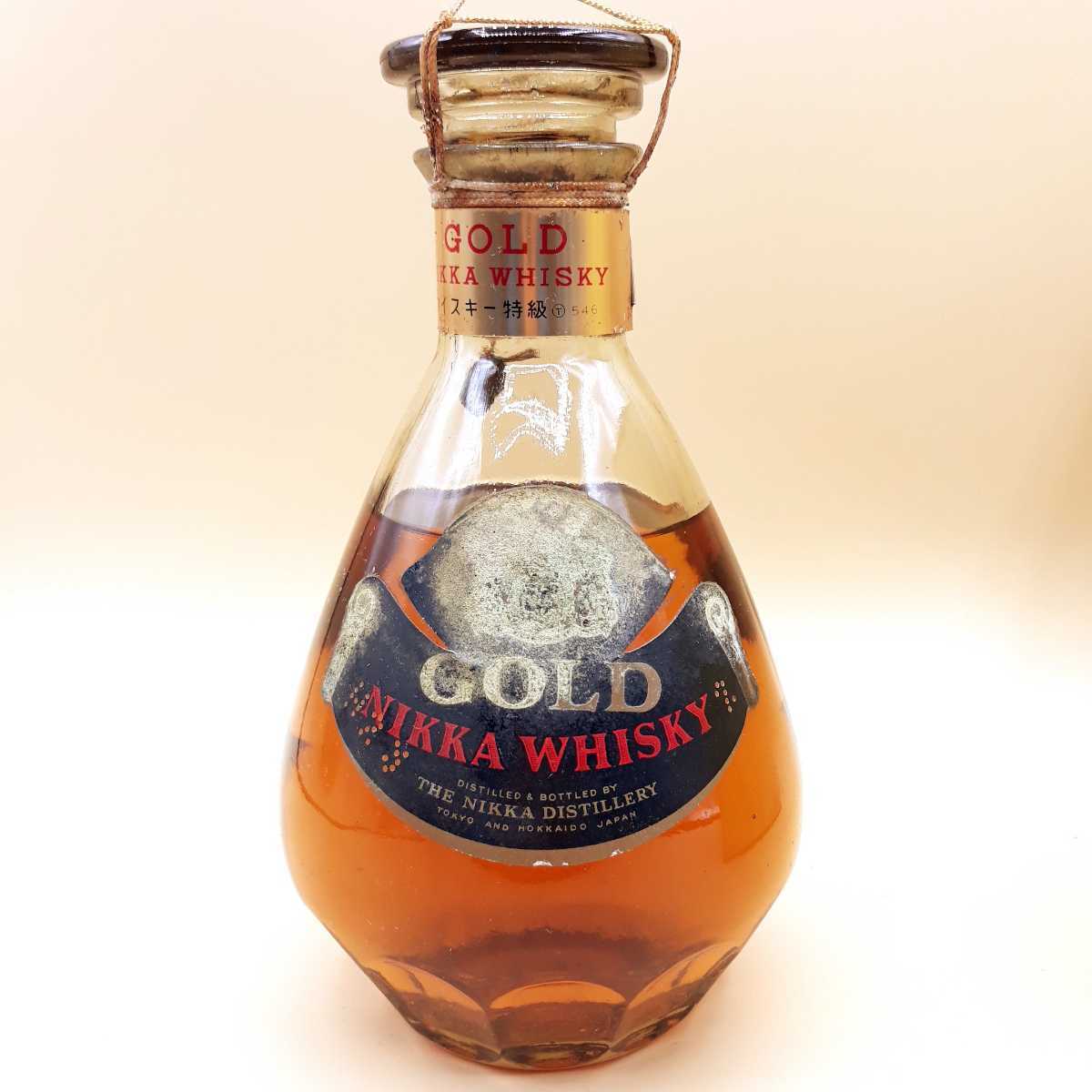 未開栓古酒 ニッカ ウイスキー ゴールド 特級720ml 43% NIKKA GOLD