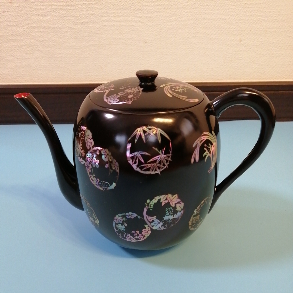 無形文化財13號 杏寸漆芸 人間文化財 李義植 丸紋螺鈿