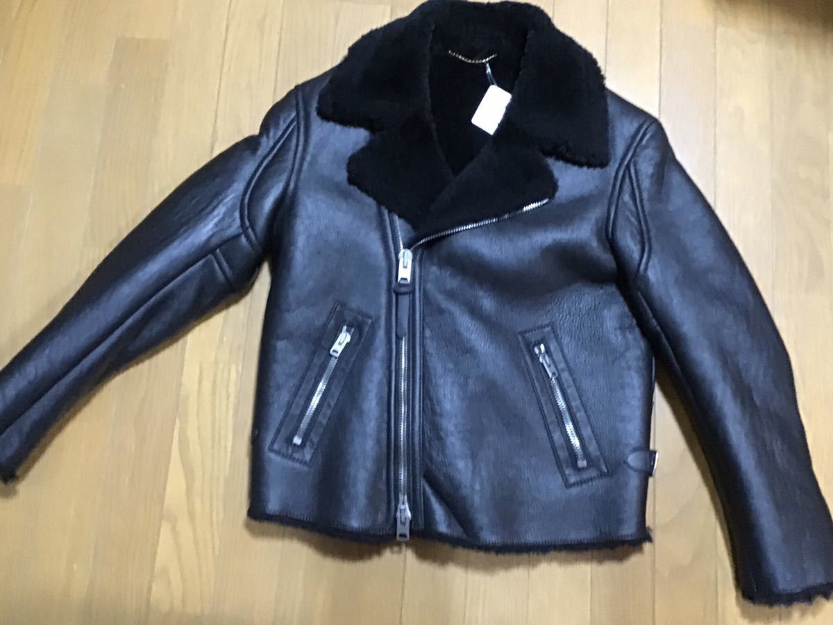 コーチ COACH ライダース シングルライダース 羊革 シープスキン S