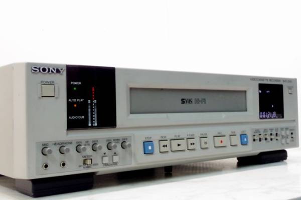 ☆【 中古/動作品 】☆ SONY SVO-5800/S-VHS/再生確認済み】