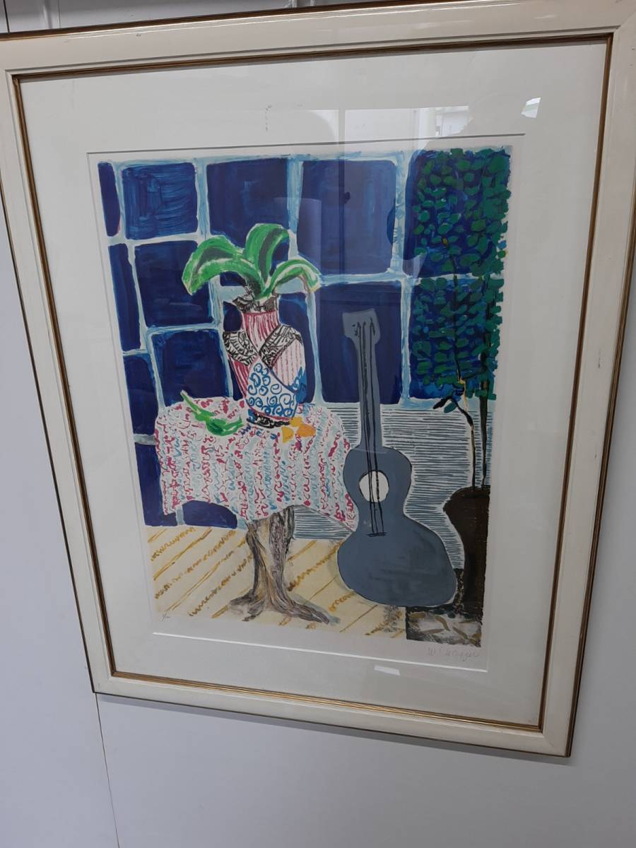 Wendy Chazin アメリカの画家 ウェンディ・チャザン リトグラフ Wendy