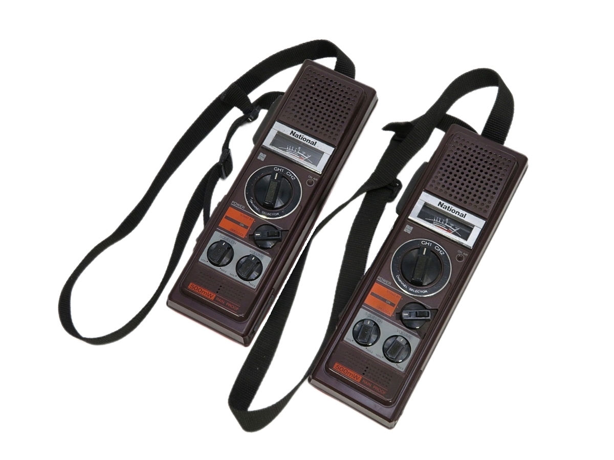 昭和レトロ RJ-480D National トランシーバー 4台 昭和レトロ RJ-480D
