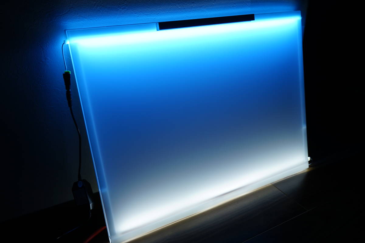 水槽ライトスクリーン 45cm×30cm lcl43】カラーLEDライトスクリーン