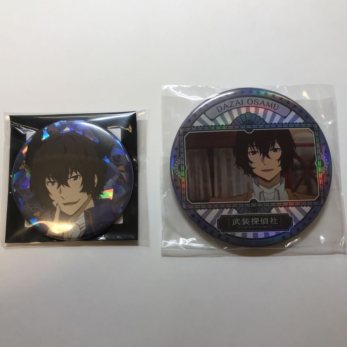 文豪ストレイドッグス フョードル 太宰 中也 缶バッジ 迷ヰ犬怪奇譚