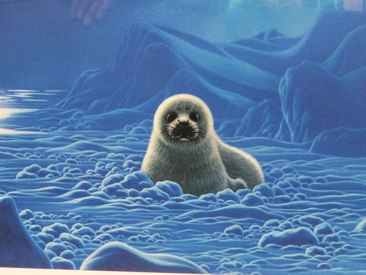 シムシメール『永遠のやすらぎ』シルクスクリーン直筆サイン有特大人気