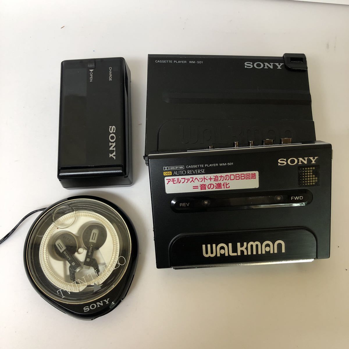 SONY/WM-501 SONY WM-501 カセットプレーヤー、ジャンク ジャンク SONY