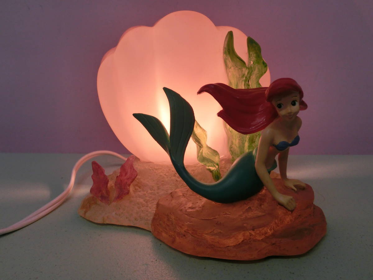 アリエル エリック フィギュア LED ライト リトルマーメイド